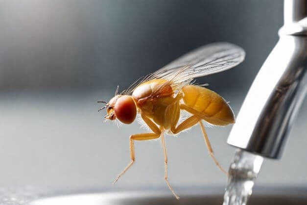 Gyümölcslégy a lefolyóban