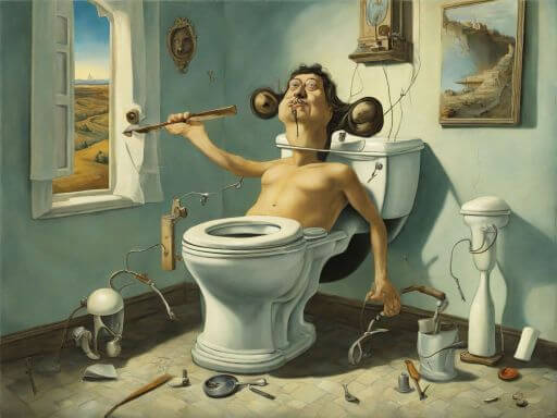 WC javítás házilag