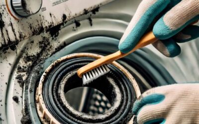 Hogyan érdemes kitisztítani, fertőtleníteni a mosógépet ha penész van a gumi membránján?